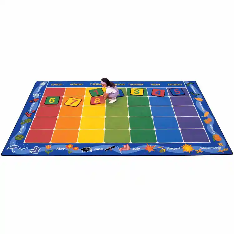 Calendar Classroom Rug
