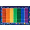 Calendar Classroom Rug, Rectangle 8'4" x 13'4"