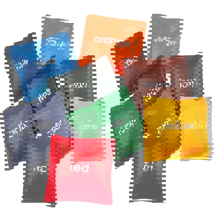 Colored Bean Bags, Set of 8