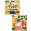 Wood Stacking Puzzle Set