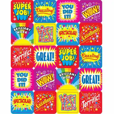 Positive Words Motivational Stickers