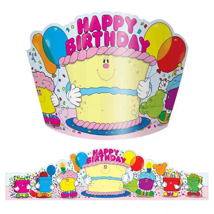 Happy Birthday Crowns | Becker's School Supplies