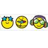 Kind Vibes Smiley Faces Straight Borders