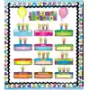 Birthday Cakes Mini Bulletin Board Set