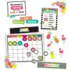 Simply Stylish Tropical Pineapple Calendar Bulletin Board Set