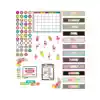 Simply Stylish Tropical Pineapple Calendar Bulletin Board Set