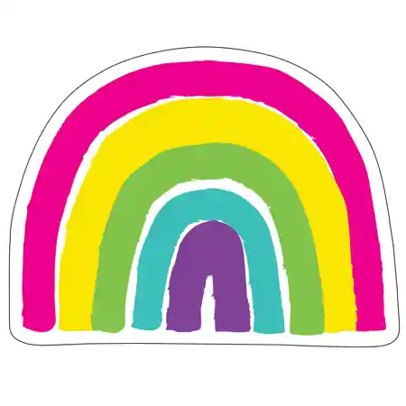 Kind Vibes Rainbow Cut-Outs