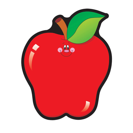Apple Colorful Cut-Outs