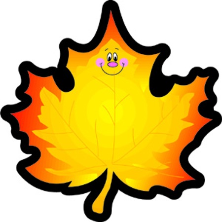Maple Leaves Colorful Cut-Outs