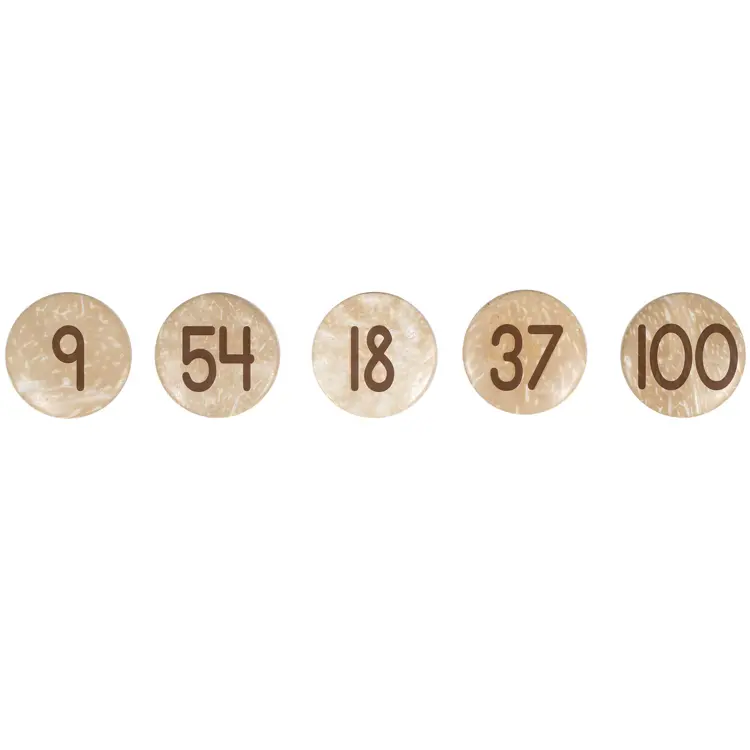 Coconut Numbers 1-100