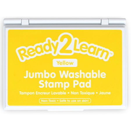 Jumbo Washable Stamp Pads, Yellow