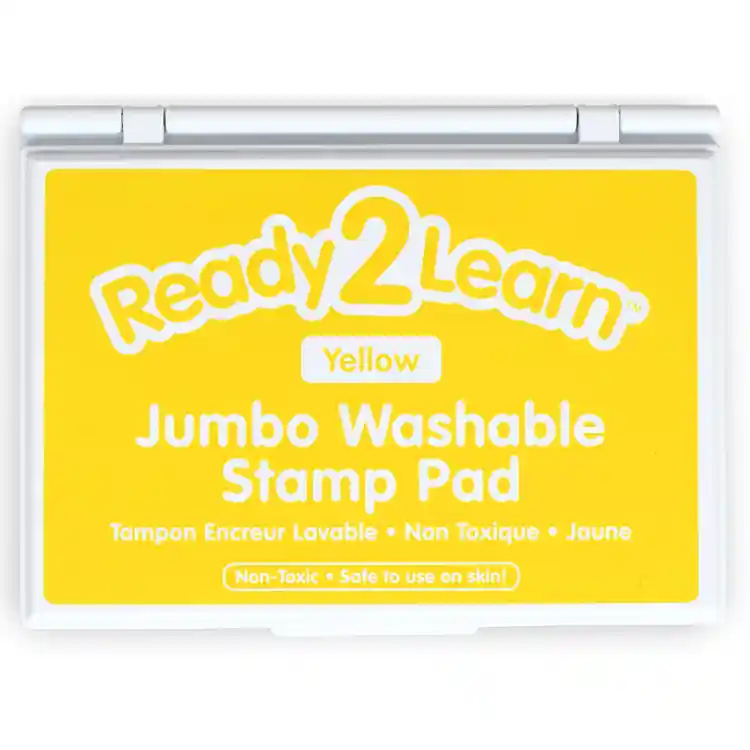 Jumbo Washable Stamp Pads, Yellow