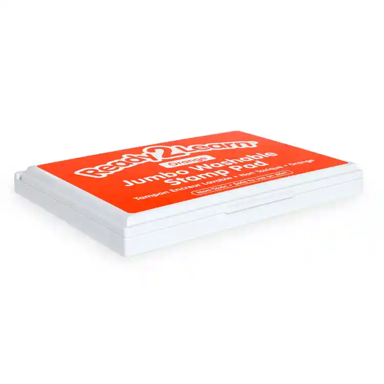 Jumbo Washable Stamp Pads, Orange