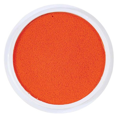 Jumbo Circular Washable Stamp Pads, Orange