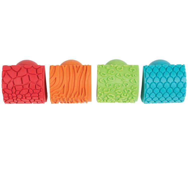 Paint & Clay Stampers - Animal Rockers