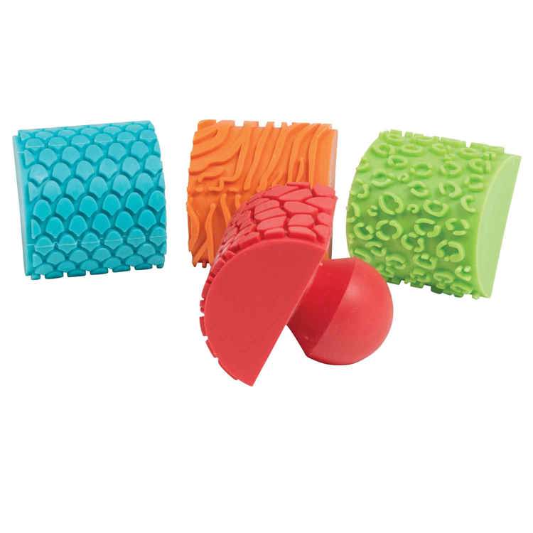 Paint & Clay Stampers - Animal Rockers