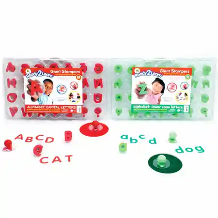 Ready2Learn™ Giant Stampers, Upper & Lowercase Alphabet