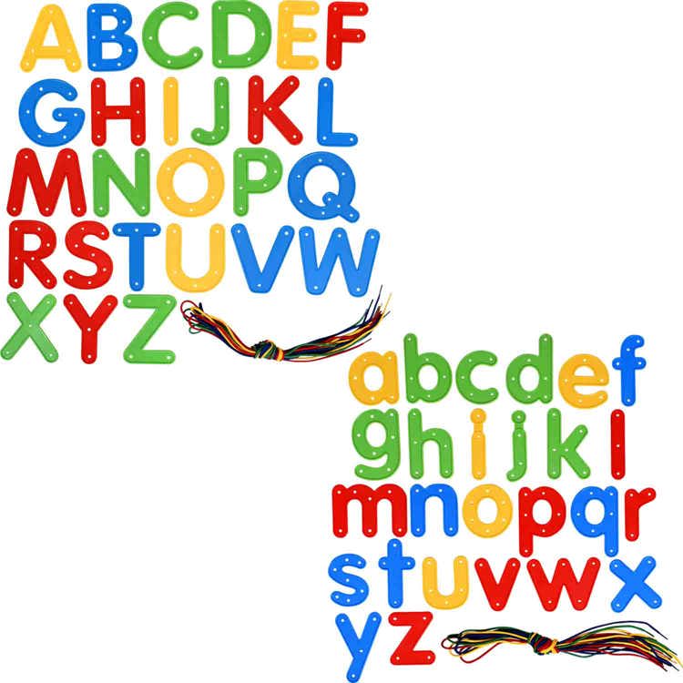 Lacing Letters, Upper & Lowercase