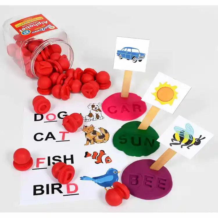 Ready2Learn™ Dough & Paint Stampers, Uppercase Alphabet