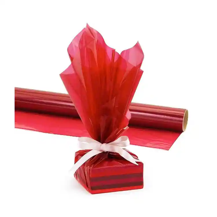 Cellophane Rolls, Red