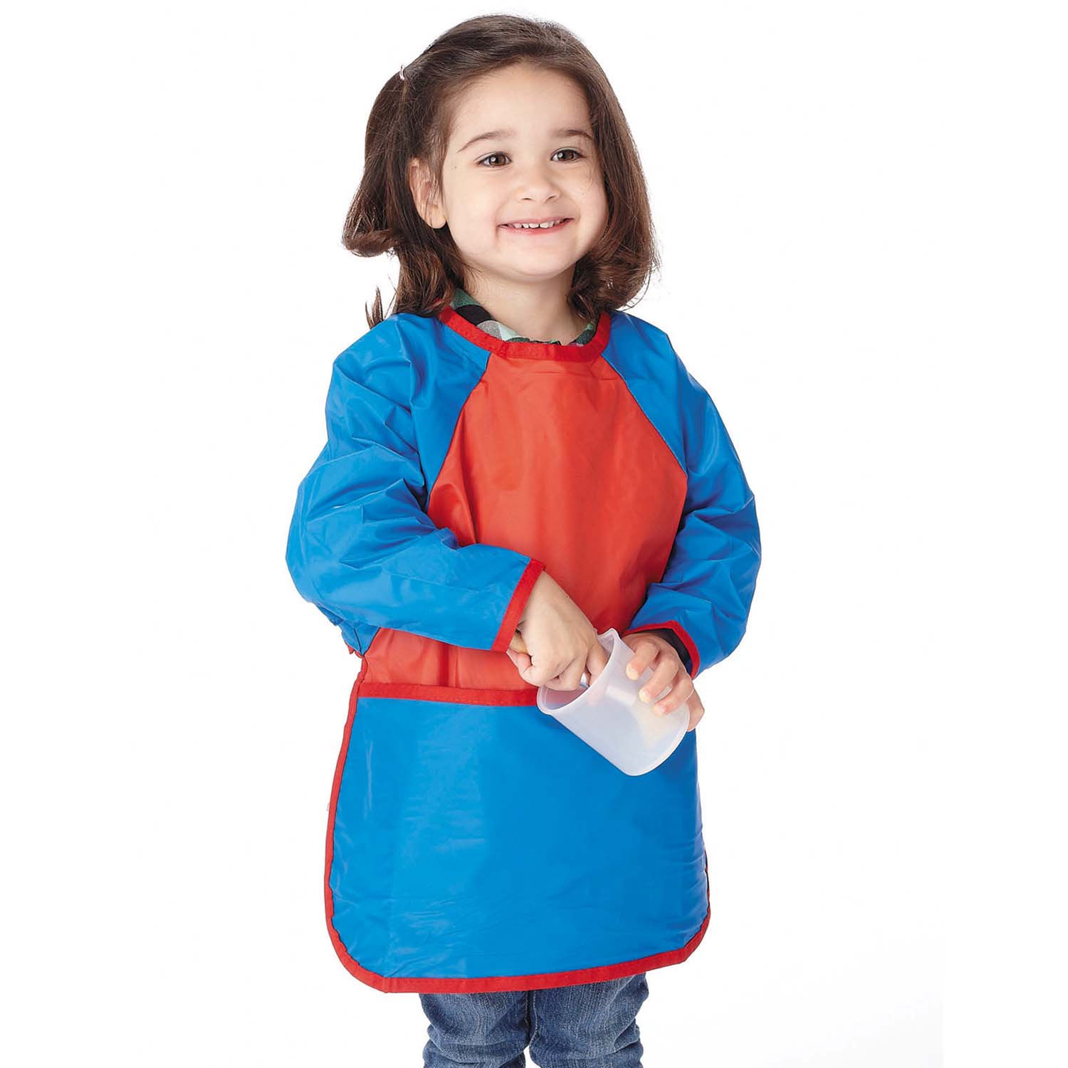 Colorations Machine Washable Toddler Smock