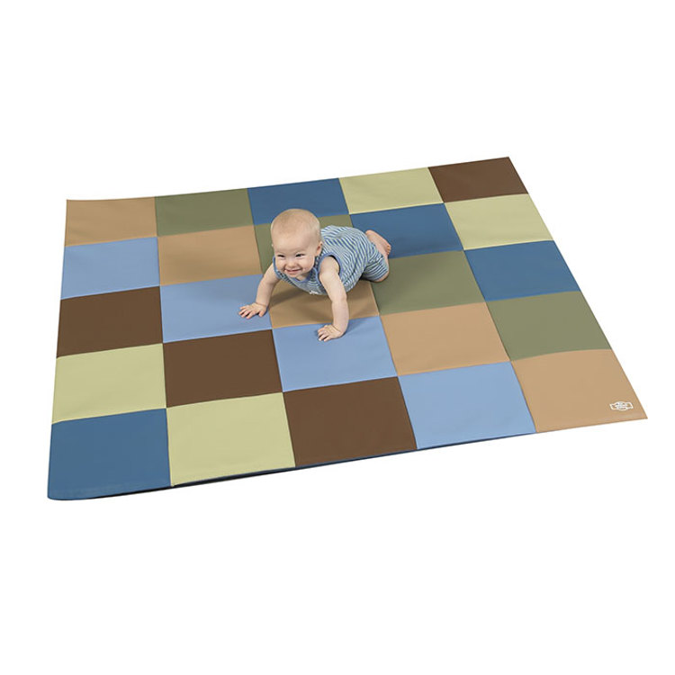 Patchwork Crawly Mat, Woodland Colors