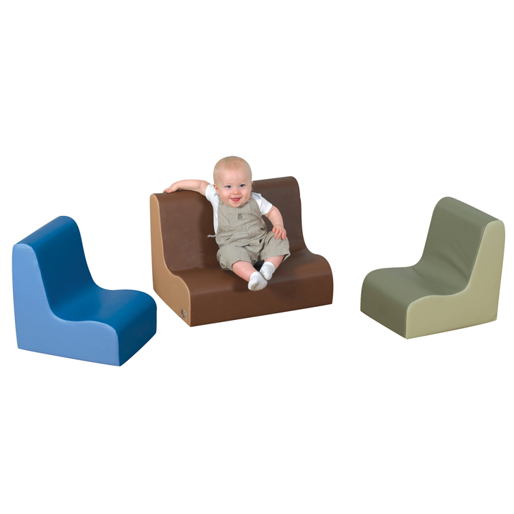 Toddler Contour Seating-Woodland Colors, 3 Piece Set