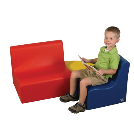 Preschool Contour Seating-Primary Colors, 3 Piece Set