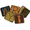 Toddler Alphabet Blocks Rug Squares, Nature's Colors