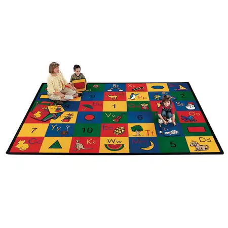 Blocks of Fun Classroom Rug