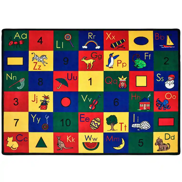 Blocks of Fun Classroom Rug