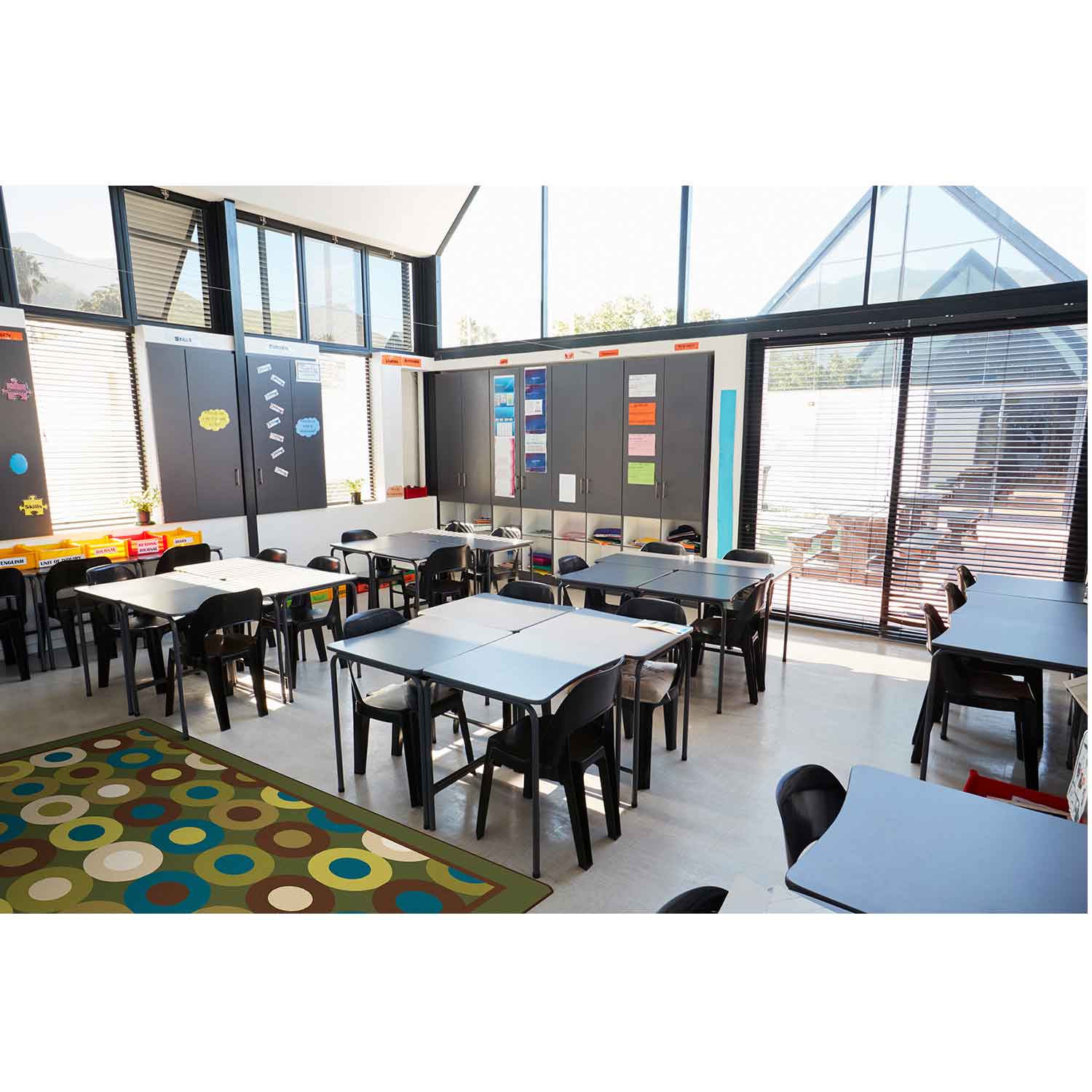 Calming Circles Classroom Rug | Becker's School Supplies