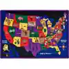 Discover America Classroom Rug, Rectangle 8'4" x 11'8"