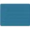 KIDSoft Subtle Stripes Rug Blue Teal 6' x 9'
