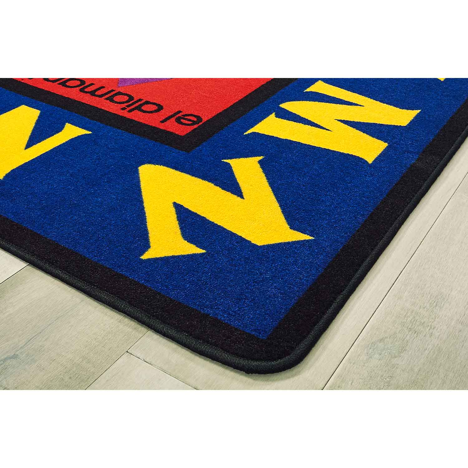 Bilingual Classroom Rug | Multicultural Rug | Becker's