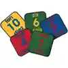 Bilingual Number Classroom Rug Squares