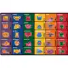 Bilinigual Animals Seating Rug, Rectangle 7'6" x 12'