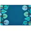 KIDSoft™ Tranquil Trees Rug, Blue, Rectangle 8' x 12'