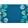 KIDSoft™ Tranquil Trees Rug, Blue, Rectangle 8' x 12'