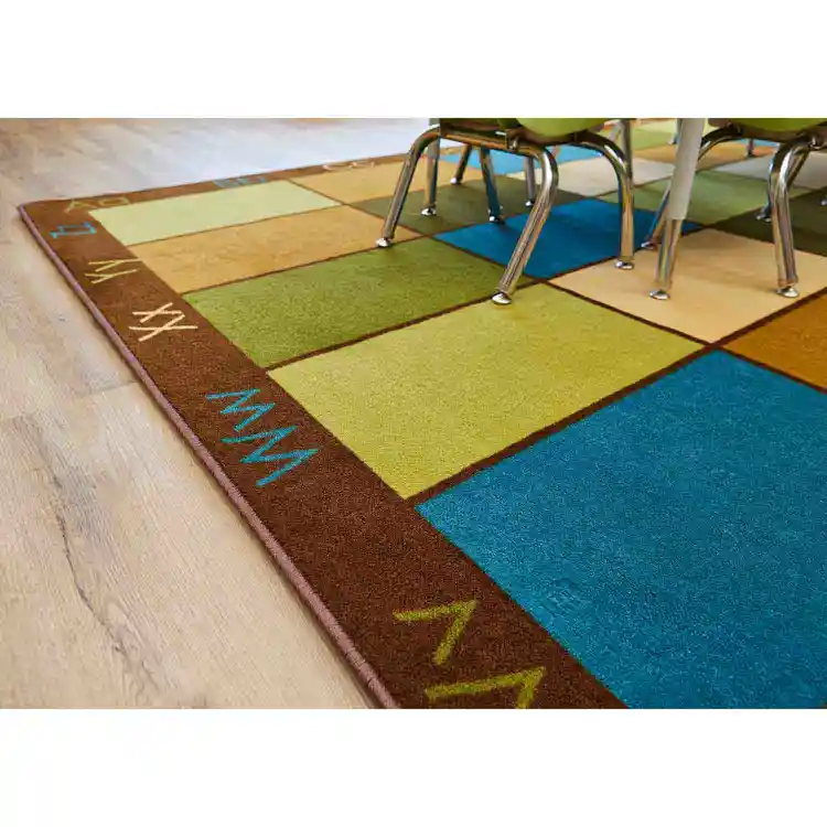 Nature's Colors Seating Classroom Rug