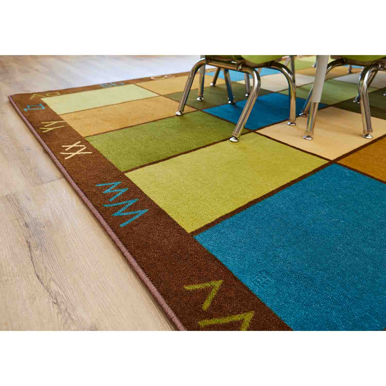 Nature's Colors Seating Classroom Rug | Becker's