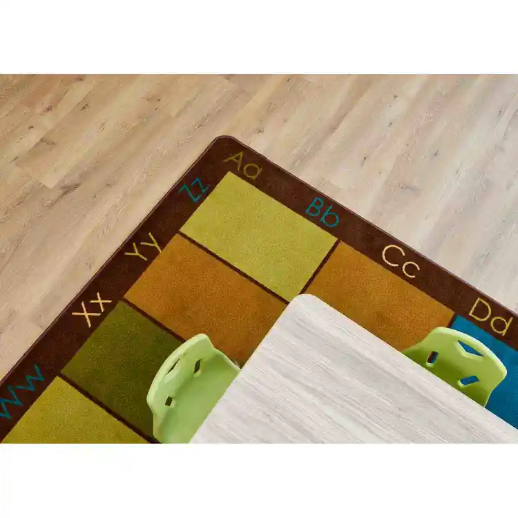 Nature's Colors Seating Classroom Rug