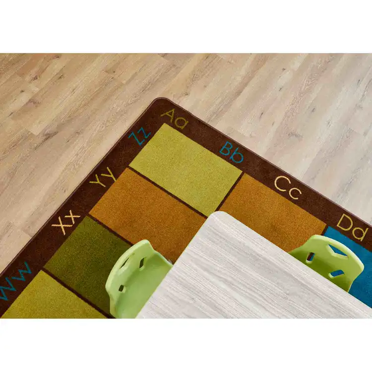 Nature's Colors Seating Classroom Rug