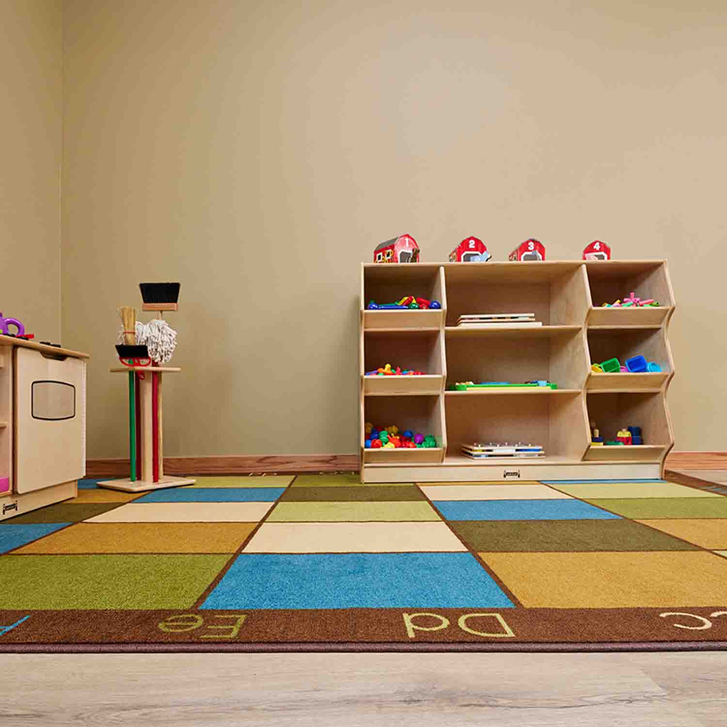 Nature's Colors Seating Classroom Rug | Becker's