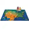 USA Learn & Play Classroom Rug
