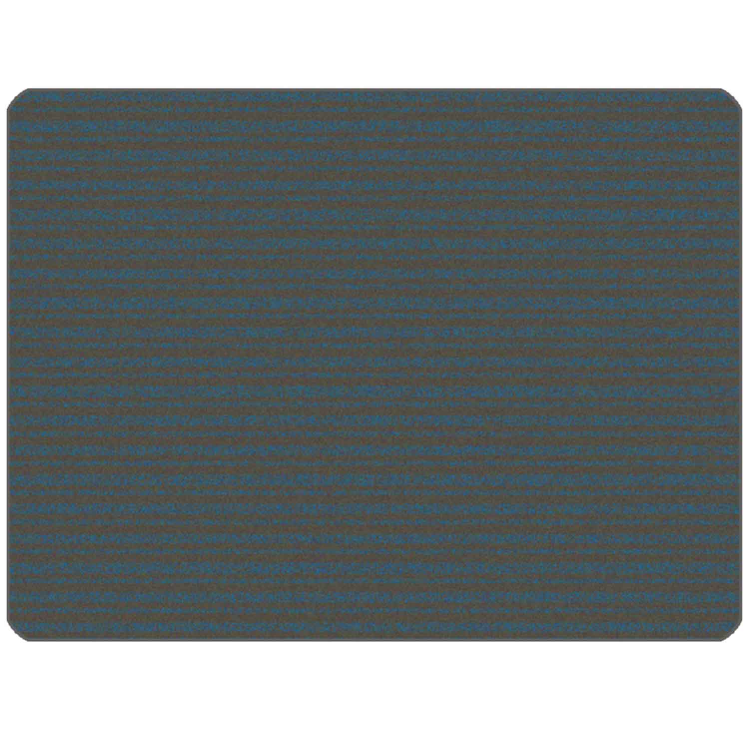 KIDSoft Subtle Stripes Rug Grey Blue 3'x4'