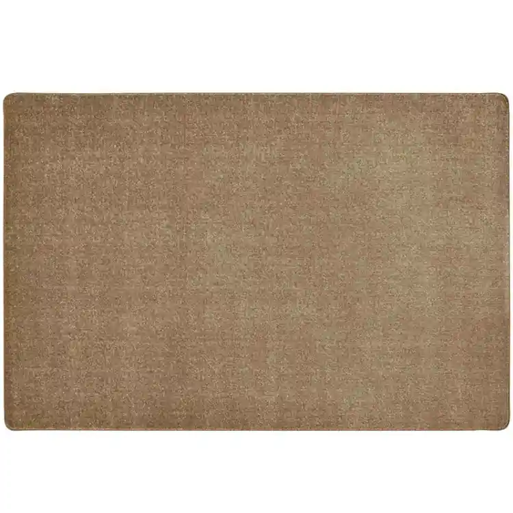 Mt. St. Helens Solid Color Classroom Carpet Collection, Sahara, Rectangle 6' x 9'