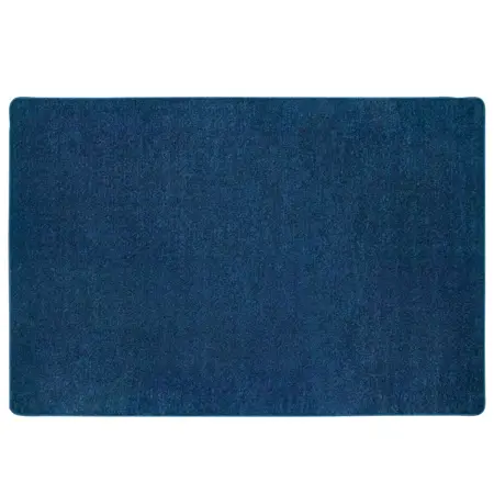 Mt. St. Helens Solid Color Classroom Carpet Collection, Blueberry, Rectangle 7'6" x 12'
