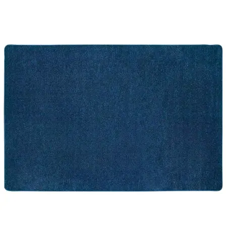 Mt. St. Helens Solid Color Classroom Carpet Collection, Blueberry, Rectangle 7'6" x 12'
