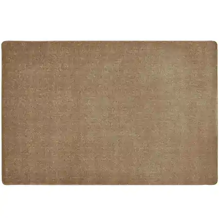 Mt. St. Helens Solid Color Classroom Carpet Collection, Sahara, Rectangle 7'6" x 12'